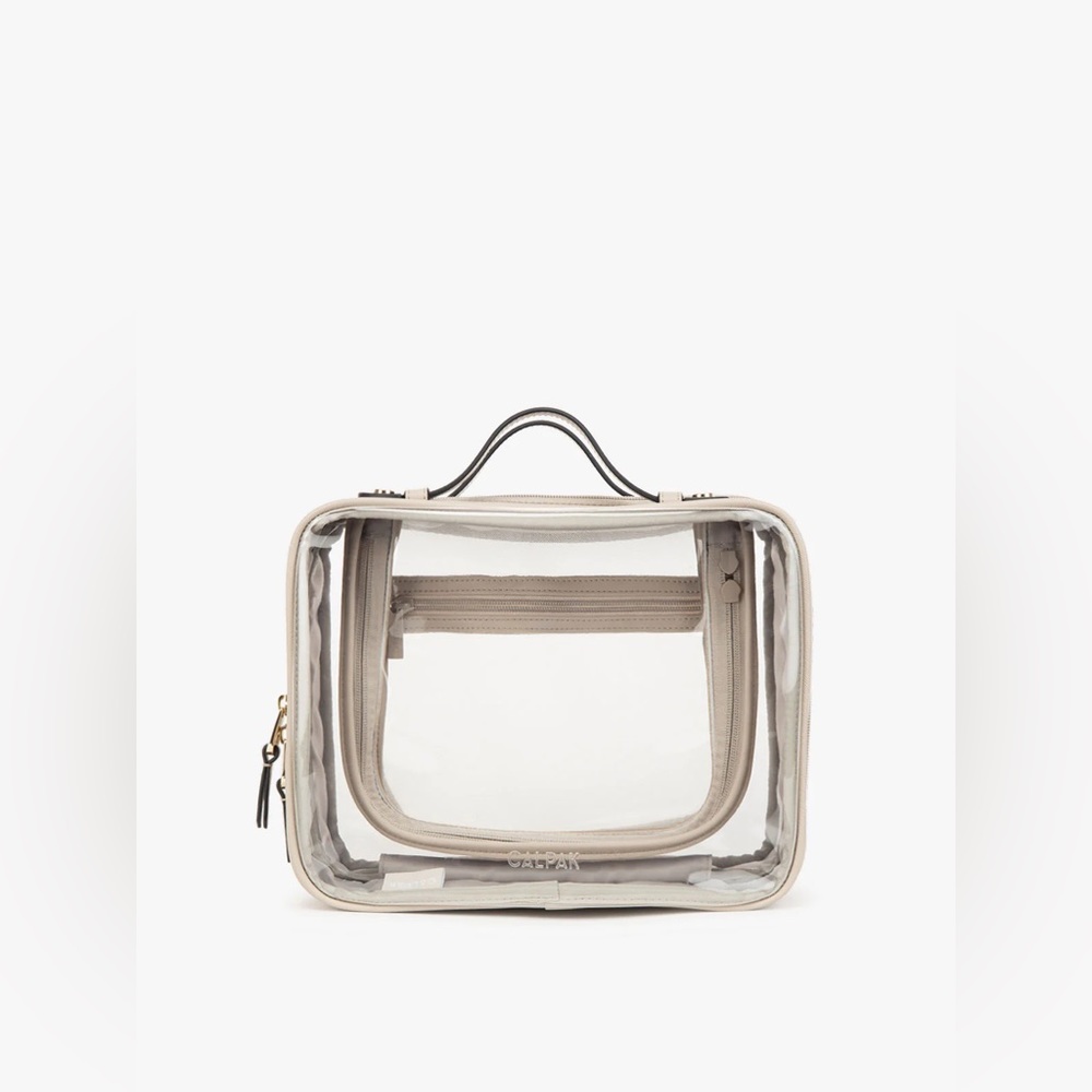 Calpak Cosmetic Case Size Large Color Stone